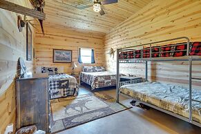 Hunter's Retreat in South Dakota: Patio, Fire Pit
