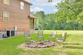 Riverfront Cabin on 2 Acres in Glenwood!