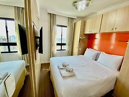Comfort Flat Pinheiros em Hotel..