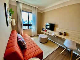 Comfort Flat Pinheiros em Hotel..