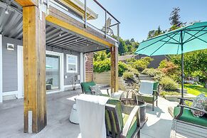 Bayfront Home w/ Private Beach in Poulsbo!