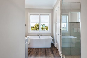 Evershore House Pool Parking Dock