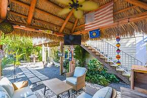 Loggerhead Lagoon Canalfront Tiki Hut Dock