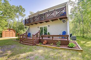 Northern Michigan Hideaway w/ Hot Tub & Fire Pit!