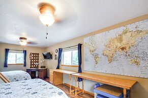 Waterfront Johnson Lake Getaway w/ Fire Pit!