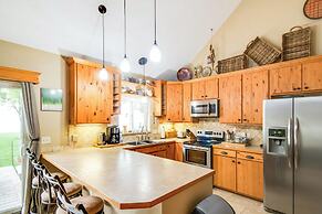 Waterfront Johnson Lake Getaway w/ Fire Pit!