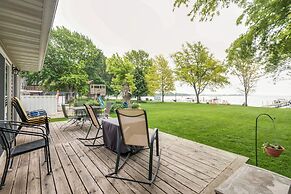 Waterfront Johnson Lake Getaway w/ Fire Pit!