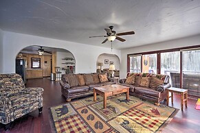 Danbury Cabin w/ Wraparound Porch on Lang Lake!