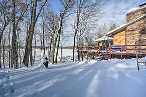 Danbury Cabin w/ Wraparound Porch on Lang Lake!