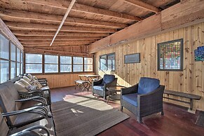 Danbury Cabin w/ Wraparound Porch on Lang Lake!