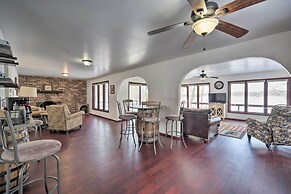 Danbury Cabin w/ Wraparound Porch on Lang Lake!