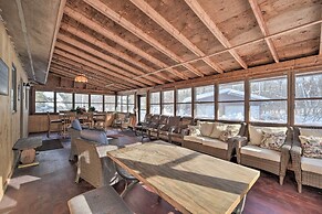 Danbury Cabin w/ Wraparound Porch on Lang Lake!