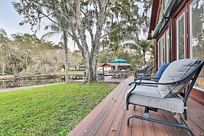 Riverfront Deland Home w/ Pool, Near Daytona!