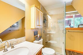 Deck & Views: Pet-friendly Cabin in Jefferson!