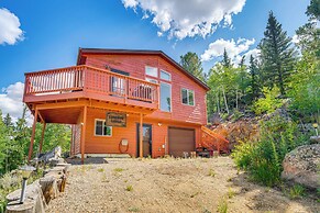 Deck & Views: Pet-friendly Cabin in Jefferson!