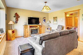 Deck & Views: Pet-friendly Cabin in Jefferson!