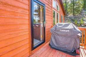 Deck & Views: Pet-friendly Cabin in Jefferson!