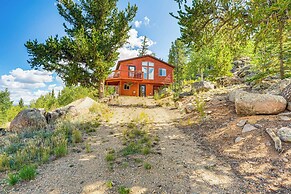 Deck & Views: Pet-friendly Cabin in Jefferson!