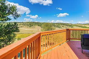 Deck & Views: Pet-friendly Cabin in Jefferson!