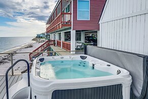 Alligator Point Beachfront Home w/ Private Hot Tub