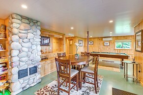 Coastal Branch Lake House w/ Dock & Game Room