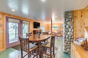 Coastal Branch Lake House w/ Dock & Game Room