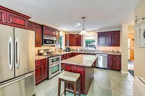 Coastal Branch Lake House w/ Dock & Game Room