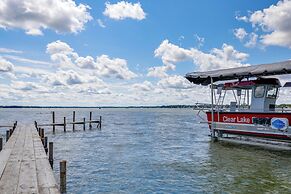 Cozy Clear Lake Home - Walk to Town & Boat Dock!