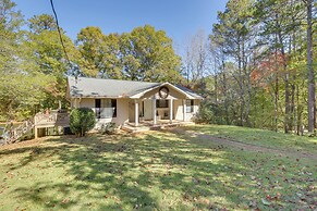 Lakefront Lineville Retreat w/ Private Dock!