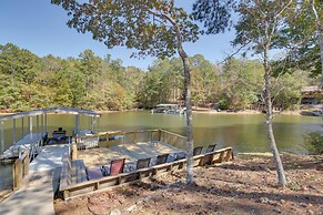 Lakefront Lineville Retreat w/ Private Dock!