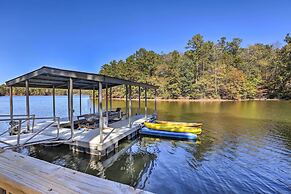 Lakefront Lineville Retreat w/ Private Dock!
