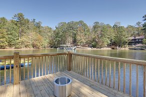 Lakefront Lineville Retreat w/ Private Dock!