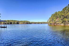 Lakefront Lineville Retreat w/ Private Dock!