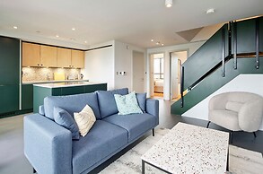 Upscale Two-bedroom Home in a Brutalist Setting