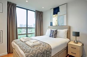 Upscale Two-bedroom Home in a Brutalist Setting