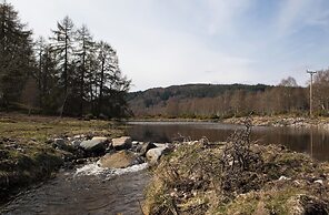 Bluebell Lodge - Sleeps 4,hot Tub, Loch & Woodland