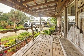 Cabin on 50-acre Ranch in Palm City!