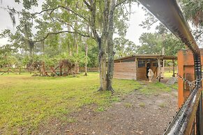 Pet-friendly Cabin on 50 Acres in Palm City!