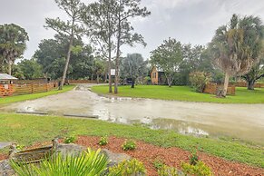 Pet-friendly Cabin on 50 Acres in Palm City!