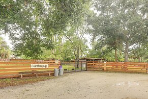 Pet-friendly Cabin on 50 Acres in Palm City!