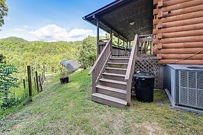 Riverfront Cabin w/ Mtn Views in Tuckasegee!