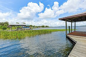 Waterfront Home w/ Boat Dock in Lake Placid!