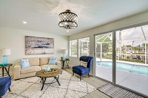 Canal-front Getaway w/ Grill in Cape Coral!