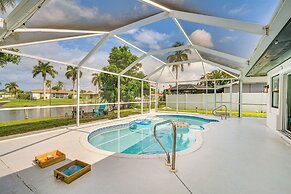 Canal-front Getaway w/ Grill in Cape Coral!