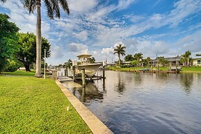 Canal-front Getaway w/ Grill in Cape Coral!