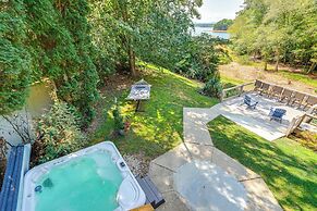 Blue Ridge Lake Home w/ Hot Tub in Morganton!