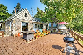 Waterfront Cottage w/ Dock & Views in Six Lakes!