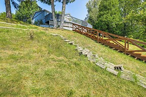 Waterfront Cottage w/ Dock & Views in Six Lakes!