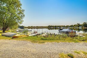 Waterfront Cottage w/ Dock & Views in Six Lakes!