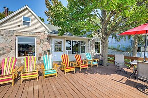 Waterfront Cottage w/ Dock & Views in Six Lakes!